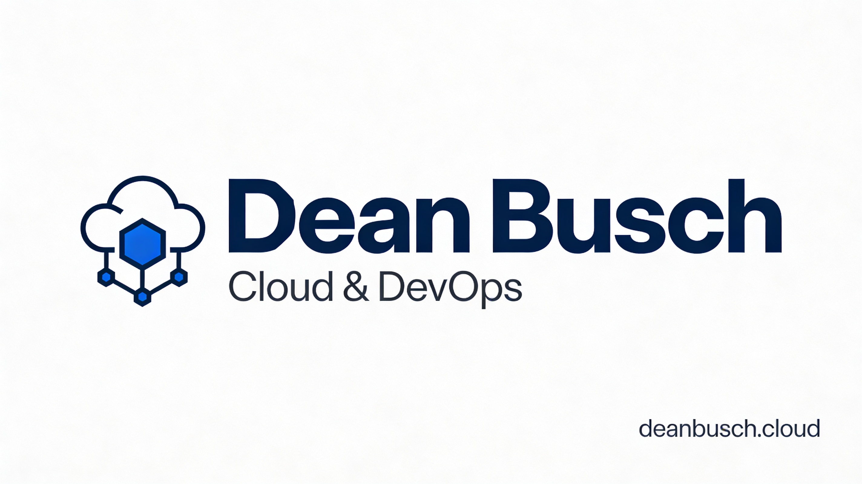 Dean Busch Cloud & DevOps